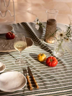 L&M Home Algarve Aloe Table Cloth Shop