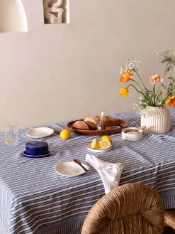 L&M Home Algarve Ocean Table Cloth Hot