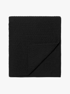 L&M Home Aspen Black Pure Cotton Quilt Clearance