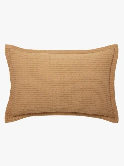 L&M Home Aspen Brulee Pure Cotton Quilted Pillowcases Cheap