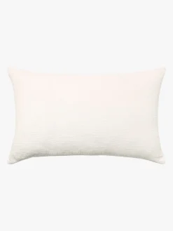 L&M Home Ava Chalk Pure Linen Rectangle Cushion New