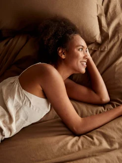 L&M Home Avenue Cafe Linen & Cotton Pillowcases Online