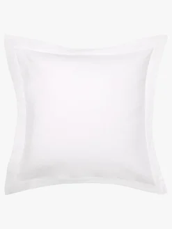 L&M Home Avenue White Linen & Cotton Pillowcases Cheap