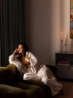 L&M Home Brae Australian Wool Throw Sale