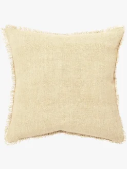 L&M Home Burton Limone Heavy Linen Cushion Hot