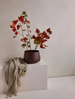 L&M Home Burton Oatmeal Heavy Linen Throw Store