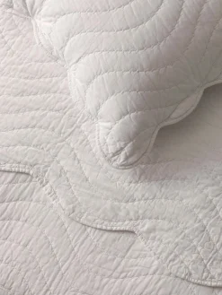 L&M Home Coco Pure Cotton Quilted Pillowcases Discount