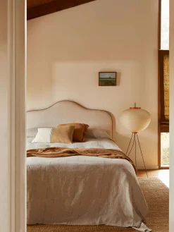 L&M Home Duet Cafe Linen & Cotton Rectangle Cushion Outlet