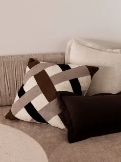 L&M Home Echo Natural Pure Linen Cushion Store