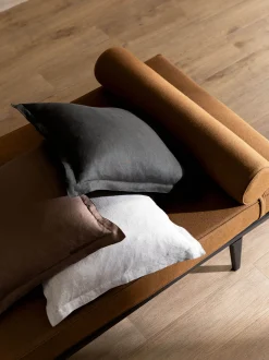 L&M Home Echo Rye Pure Linen Cushion Store