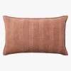 L&M Home Elio Baked Clay Pure Cotton Rectangle Cushion Flash Sale