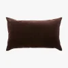 L&M Home Etro Chocolate Mini Velvet Cushion Cheap