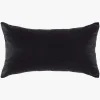 L&M Home Etro Graphite Lumbar Velvet Cushion Best Sale