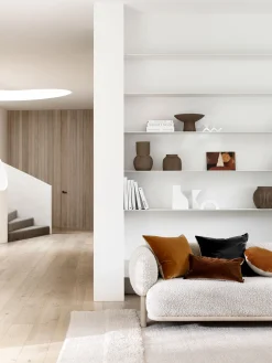 L&M Home Etro Graphite Velvet Cushion Outlet