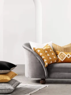 L&M Home Etro Storm Mini Velvet Cushion Best