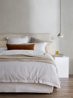 L&M Home Etro Toffee Lumbar Velvet Cushion Discount