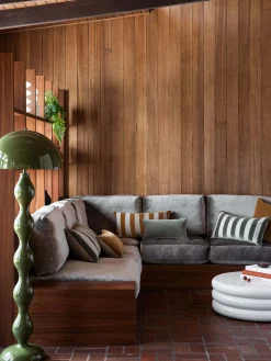 L&M Home Etro Toffee Mini Velvet Cushion Best Sale