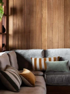 L&M Home Etro Toffee Mini Velvet Cushion Best Sale