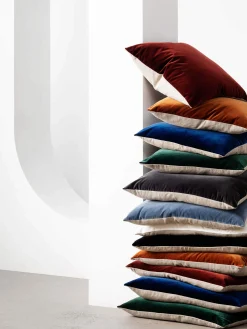 L&M Home Etro Toffee Mini Velvet Cushion Best Sale