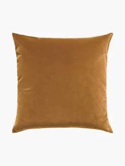 L&M Home Etro Toffee Velvet Cushion Discount