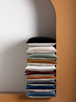 L&M Home Etro Toffee Velvet Cushion Discount