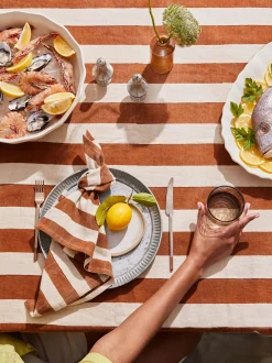 L&M Home Evora Chalk Platter Flash Sale