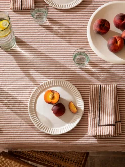 L&M Home Faro Baked Clay Table Cloth Best