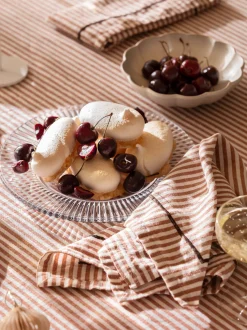 L&M Home Faro Baked Clay Table Cloth Best