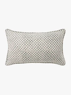 L&M Home Gia Jade Reversible Linen Cushion Discount