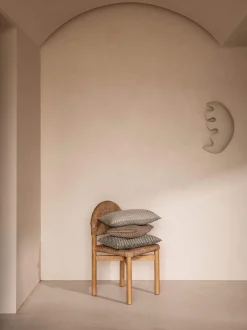 L&M Home Gia Jade Reversible Linen Cushion Discount