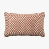 L&M Home Gia Terracotta Reversible Linen Cushion Flash Sale