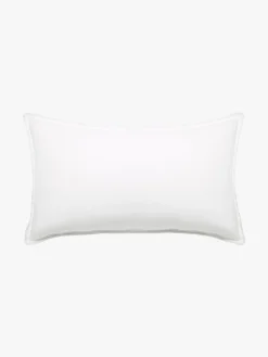 L&M Home Grosgrain White Egyptian Cotton Pillowcases Clearance