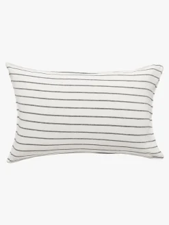 L&M Home Loft Graphite Linen & Cotton Pillowcases Flash Sale