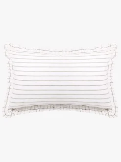 L&M Home Loft Sage Linen & Cotton Pleated Pillowcases Flash Sale