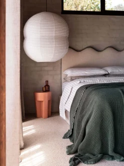 L&M Home Loft Tan Linen & Cotton Duvet Cover Set Best