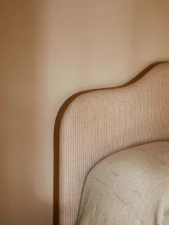 L&M Home Marion Natural/Toffee Bedhead Flash Sale