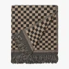L&M Home Matteo Wool & Silk Throw Flash Sale