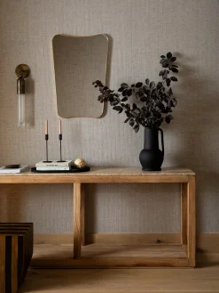 L&M Home Mona Black Candle Holder Outlet