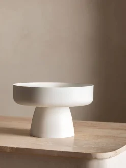 L&M Home Mona Chalk Pedestal Outlet