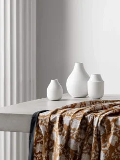 L&M Home Mona Chalk Trio of Vases Outlet