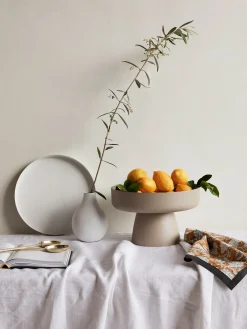 L&M Home Mona Chalk Trio of Vases Outlet