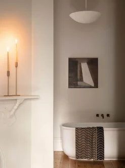 L&M Home Mona Latte Candle Holder Set Cheap