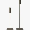L&M Home Mona Olive Candle Holder Set Cheap