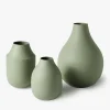 L&M Home Mona Sage Trio of Vases Store
