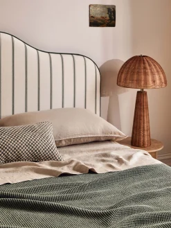 L&M Home Mondo Oatmeal Organic French Linen Pillowcases Best