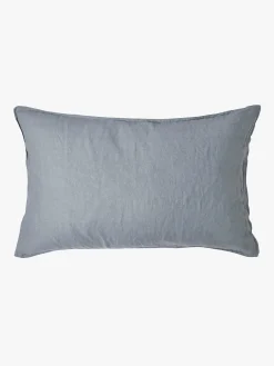 L&M Home Mondo Storm Organic French Linen Duvet Cover Set Flash Sale