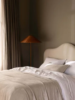 L&M Home Mondo White Organic French Linen Sheet Set Store