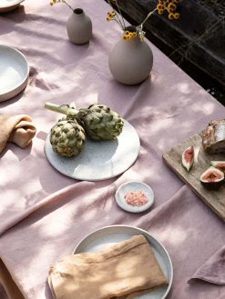 L&M Home Moss Rose French Linen Table Cloth Sale