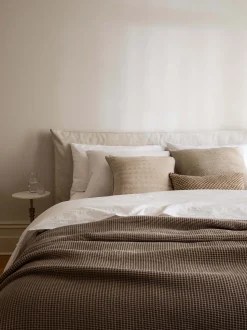 L&M Home Nordic White Portuguese Cotton Pillowcases Discount