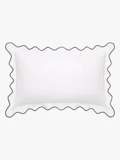L&M Home Parisian Noir Egyptian Cotton Pillowcases Outlet